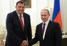 Dodik čestitao Putinu Dan pobjede nad fašizmom