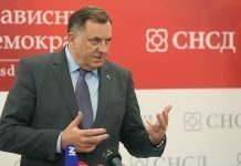 Dodik: Prijem povodom 1. marta je proslava početka progona Srba iz Sarajeva