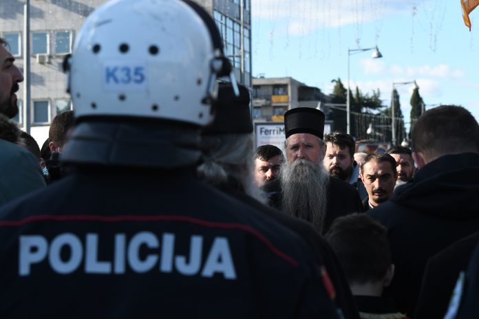 crna gora protesti vladika joanikije 2