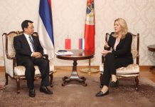 Cvijanović sa Goćijangom: Unapređivati saradnju Srpske i Tjencina
