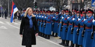 Generalna proba svečanog defilea povodom Dana Republike