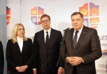 Dodik: Vučićeva posjeta rezultat dobrog rada i odnosa Srpske sa Srbijom