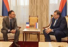 Dodik sa francuskim parlamentarcima: Očuvati srpski nacionalni identitet u BiH i na Kosmetu