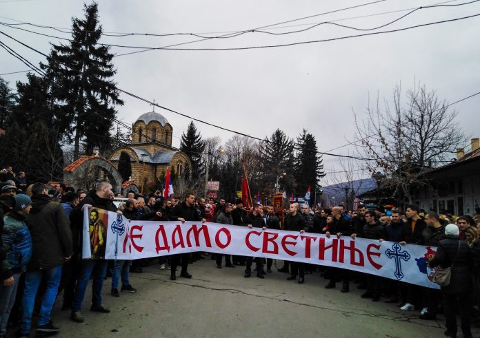 Kosovska Mitrovica litija 7