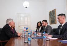 Košarac i Ruson za jačanje ekonomske saradnje dvije zemlje