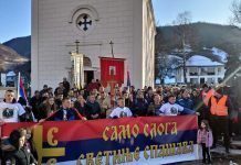 Najduža litija do sada: Narod rano jutros krenuo ka Bijelom Polju