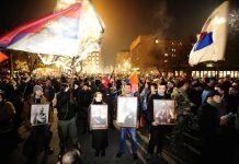 Masovni protesti u Beogradu protiv spornog crnogorskog zakona