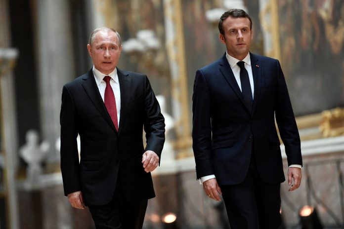 Putin Makron