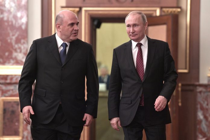 Putin s novom vladom Rusije 1