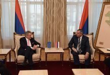 Višković sa Zatlerom: Srpska prva ispunjava obaveze u evropskim integracijama