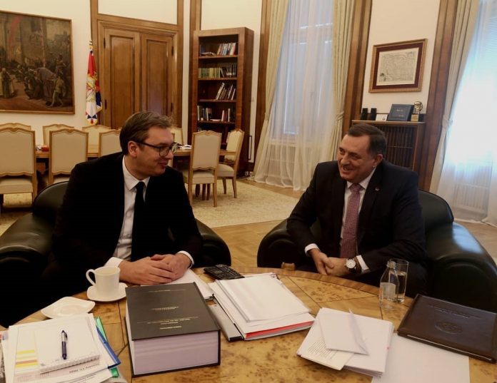 Vucic Dodik u Beogradu