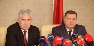 Dodik i Čović: Političko djelovanje i saradnja ključni za stavljanje epidemije pod kontrolu