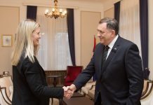 Dodik sa Stromkvistovom: Ključno pitanje za BiH – put ka EU