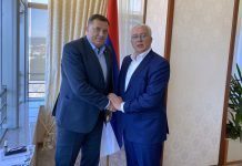 Mandić: Jedinstveni u odbrani srpskih svetinja, posebna zahvalnost Dodiku