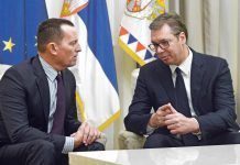 Vučić Grenelu prenio zabrinutost zbog odluka Ustavnog suda BiH