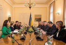 Članovi Predsjedništva BiH primili zamjenicu direktora USAID-a