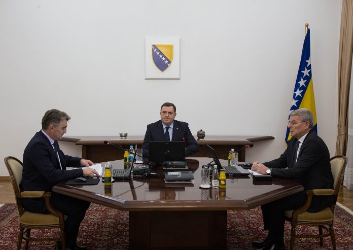 Predsjednistvo BiH Komsic Dodik Dzaferovic