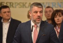 Šeranić: U Srpskoj 308 osoba pod nadzorom, petoro u izolaciji u UKC