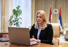 Cvijanovićeva sa predstavnicima EU o epidemiološkoj situaciji