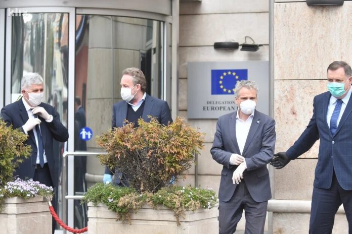 Sastanak SNSD HDZ SDA Delegacija EU 2