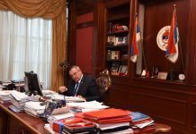 Štab donio zaključke o dozvoli kretanja do Donje Gradine i prihvatanju donacija UNICEF-a i Srbije
