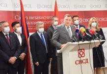 SNSD i SDSS potpisali sporazum, Mićić zajednički kandidat
