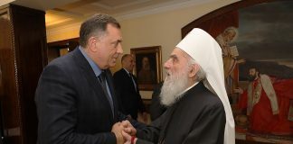 Dodik: Smrću patrijarha Irineja izgubili smo istinskog pastira