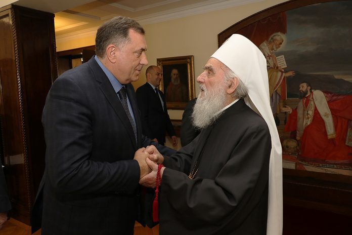 Dodik i patrijarh Irinej 5