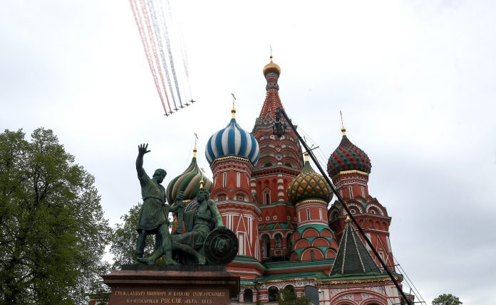 Moskva Rusija Dan pobjede 1
