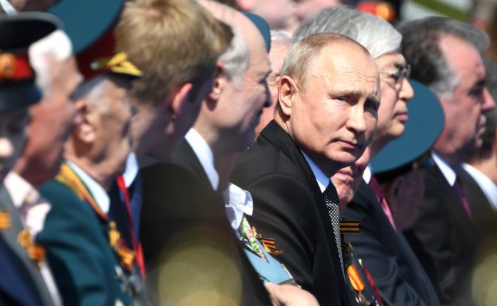 Parada pobjede u Moskvi 8 Putin