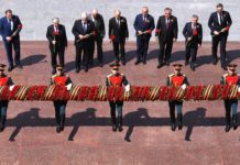 Putin, Dodik, Vučić i ostali državnici položili cvijeće na spomenik heroja