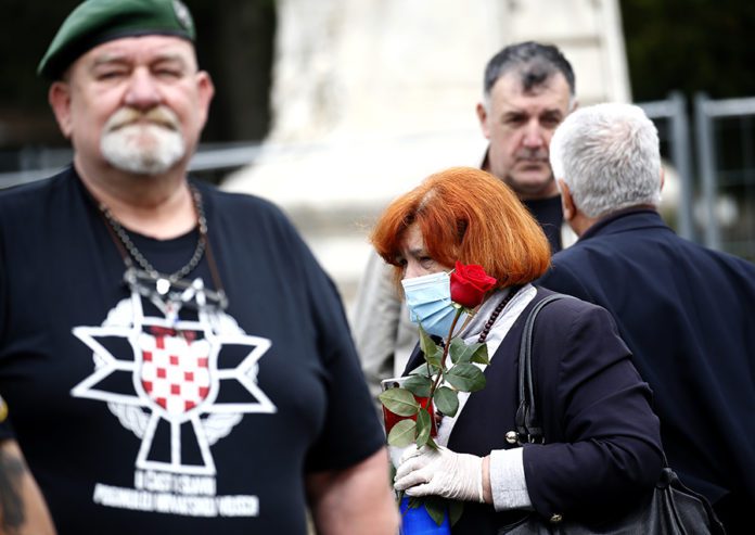 Memorial in Zagreb for Axis collaborators killed during 1945 Bleiburg repatriations