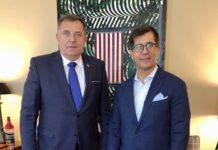 Dodik i Nelson razgovarali o budžetu zajedničkih institucija i izborima