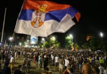 Protesti u Srbiji peto veče zaredom