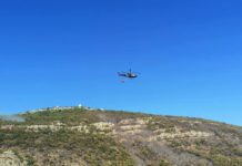 Nadljudskim naporima posade helikoptera ugašen požar nad Banjevcima
