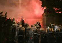 Beograd: Tokom nereda povrijeđeno najmanje 19 osoba, više od 70 uhapšeno