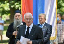 Bećković: Gradski park u Bijeljini je novi Kalemegdan – hram časti srpskog naroda
