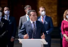 Zaev podnio Sobranju prijedlog sastava nove vlade