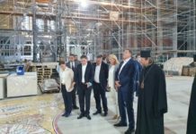 Rukovodstvo Republike Srpske posjetilo Hramu Svetog Save na Vračaru
