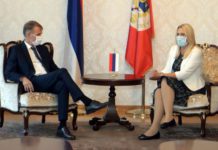 Cvijanović sa Reinertsenom: Jačati ekonomsku saradnju Srpske i Norveške