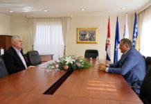 Dodik i Čović: Migrantska kriza – bezbjednosno pitanje koje treba hitno riješiti