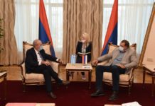 Dodik sa Papandreuom: Izražena je obostrana želja za nastavkom dobre saradnje