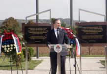 Selaković u Boljaniću: Spasavanjem saveznika Srbi osvjetlali obraz