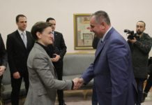 Višković čestitao Ani Brnabić: Jačati saradnju na svim poljima