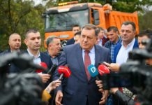 Dodik: SNSD u Banjaluci uradio više od hiljadu kilometara puteva