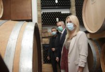 Cvijanović posjetila vinariju „Jungić“: Dobar proizvod našao svoje mjesto na svjetskom tržištu