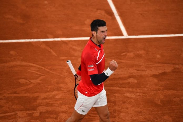 Djokovic Rolan Garos 2020 2