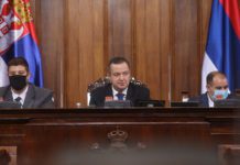 Ivica Dačić izabran za predsjednika Skupštine Srbije