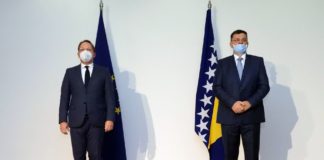 Tegeltija sa Varheljijem: Potvrda opredijeljenosti – BiH do ljeta 2021. kandidatski status za EU