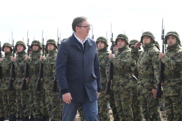 Vojna vjezba Sadejstvo Vucic 3